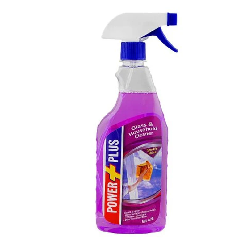 Power Plus Glass & Household Cleaner 500ml
