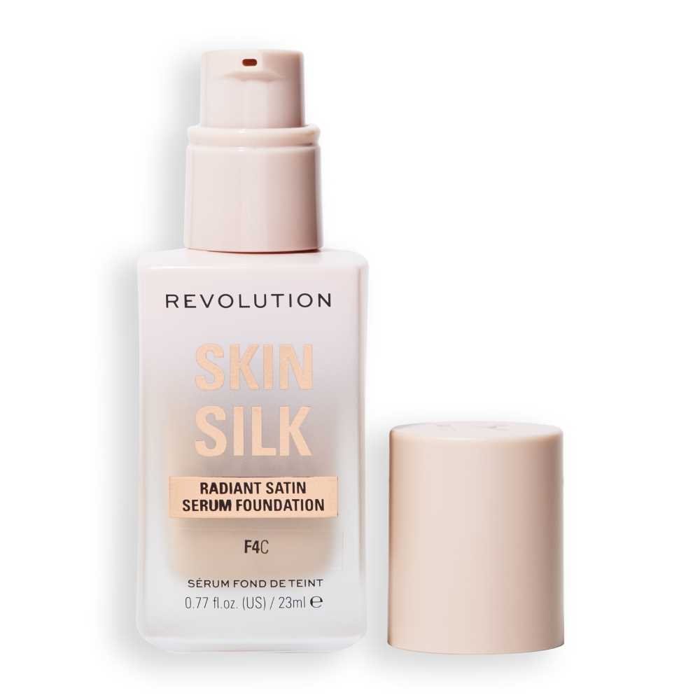 Makeup Revolution Skin Silk Serum Foundation, F4C, 23ml