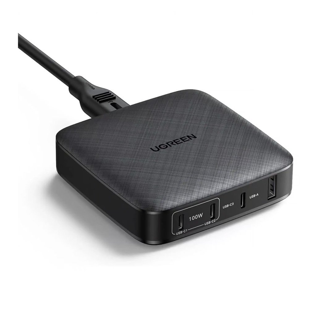 UGreen Desktop Fast Charger, 100W, 2 X USB-C, 1 X USB-A Ports, 70870