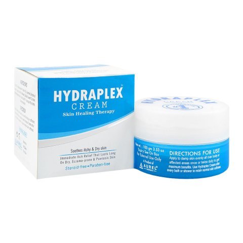 Nigehban Hydraplex Cream, Vitamin E, Glycerin, For Dry Skin, 100g