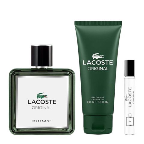 Lacoste Original Set, For Men, EDP 100ml + EDP 7.5ml + Shower Gel 100ml