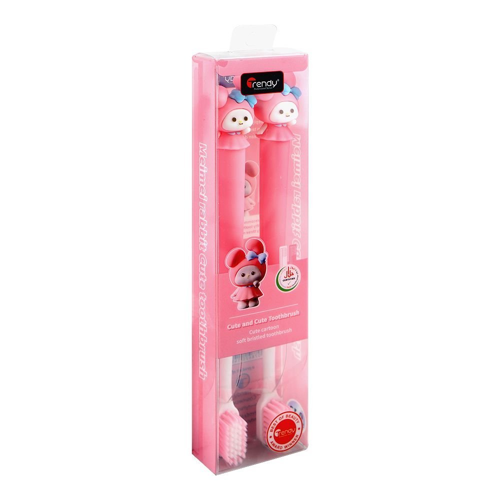 Trendy Cute And Cute Children's Toothbrush, Soft, TD-438