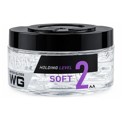 Gatsby Water Gloss Hair Gel, Soft Hold Level 2, 150g