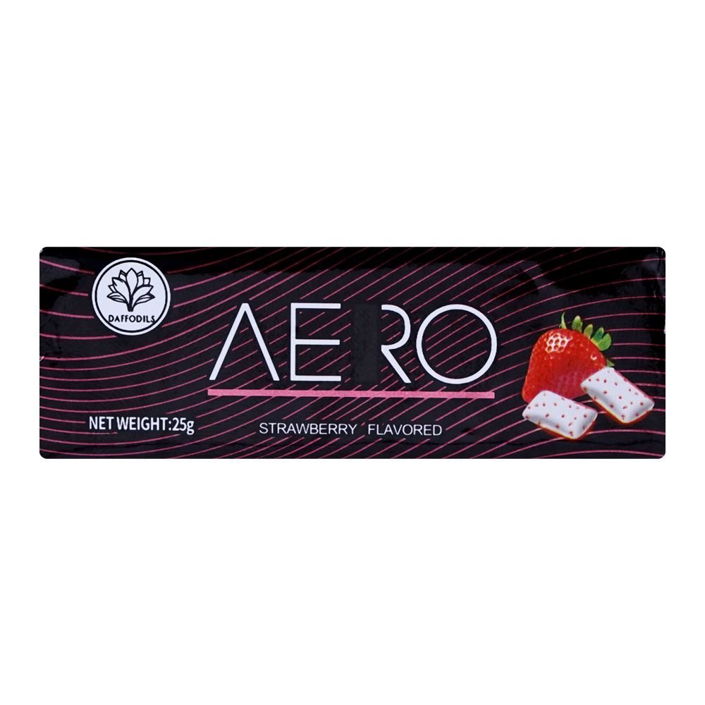 Aero Strawberry Gum, 25g