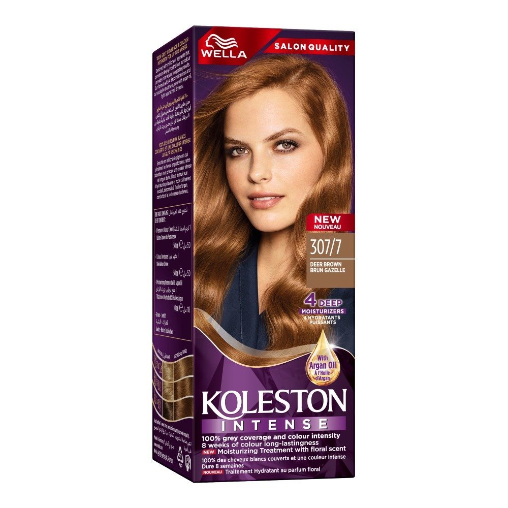 Wella Koleston Intense Hair Color, 307/7 Deer Brown