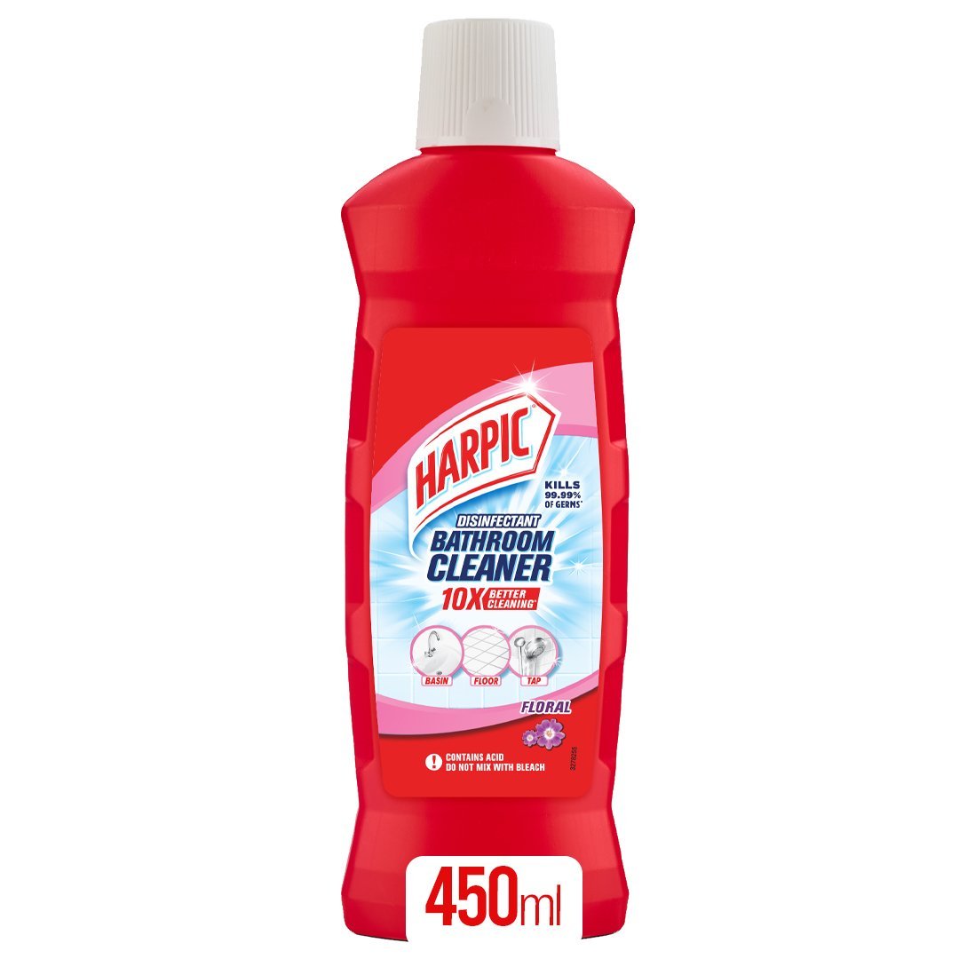 Harpic Bathroom Cleaner Floral, 450ml