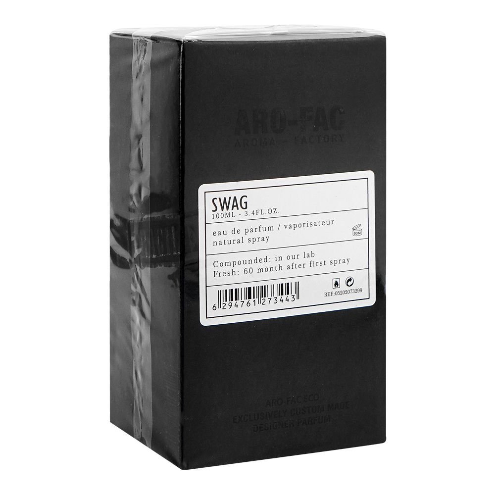 Aro-Fac Swag, Eau De Parfum, For Men & Women, 100ml