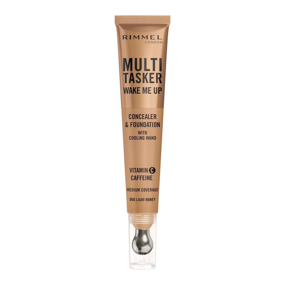 Rimmel Multi-Tasker Wake Me Up Concealer & Foundation, 060 Light Honey