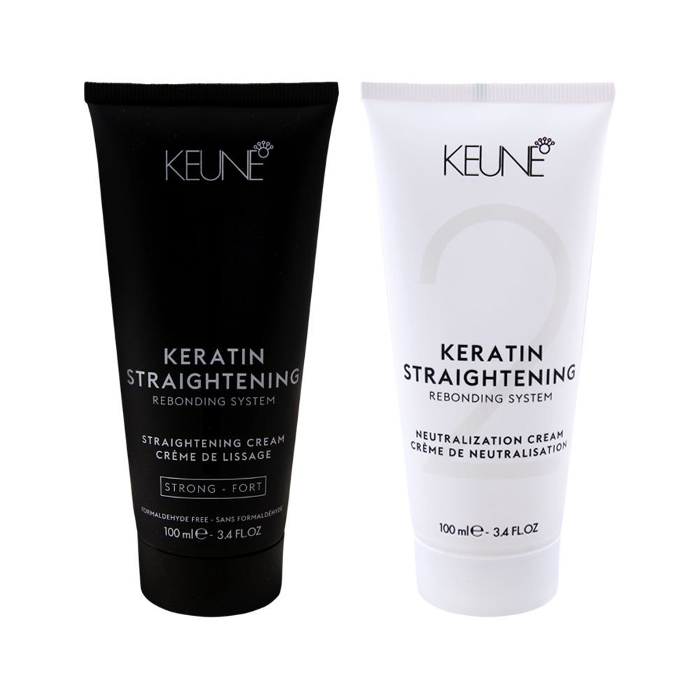Keune Keratin Straightening Rebonding System, Strong, 200ml