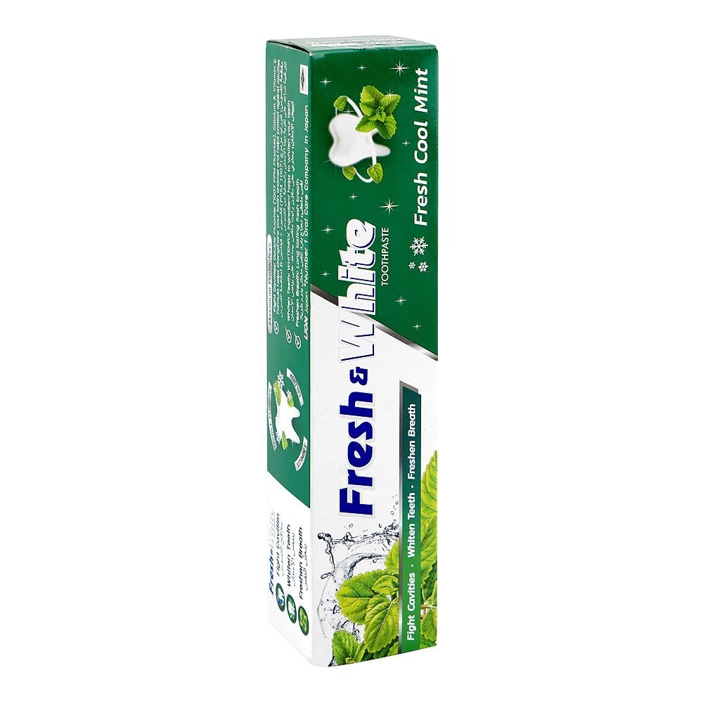 Fresh & White Fresh Cool Mint Toothpaste, 160g