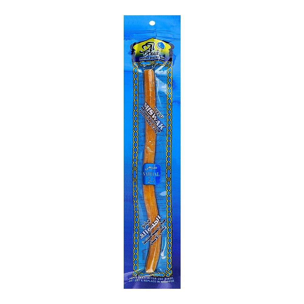 Al Khair Peelu Miswak Natural Toothbrush, 1-Pack