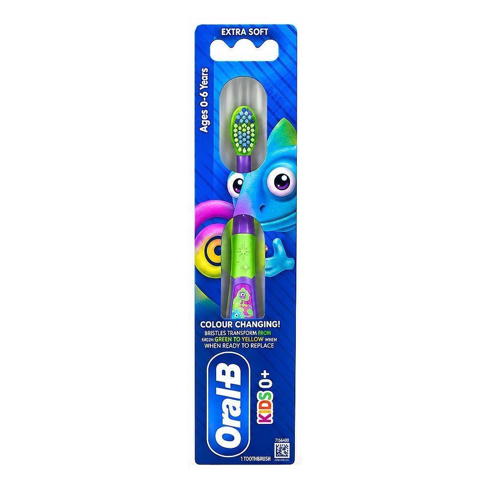 Oral-B Kids 0+ Toothbrush, For 0-6 Years, Extra Soft