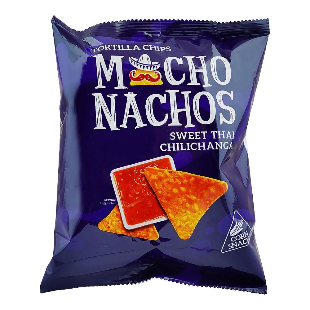 Macho's Sweet Thai Chilichanga Tortilla Chips, 110g