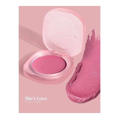 Sanober Yasir Creme Blush, She's Love, 3g