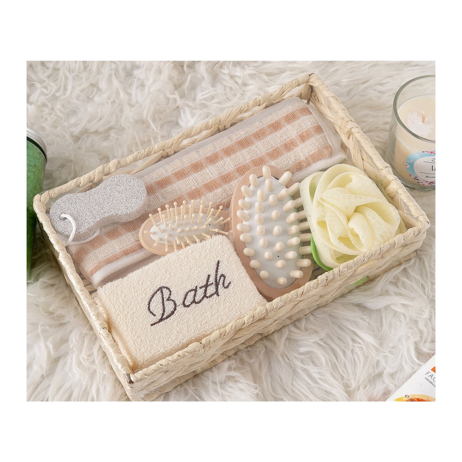 Bath Set A-50, Off White