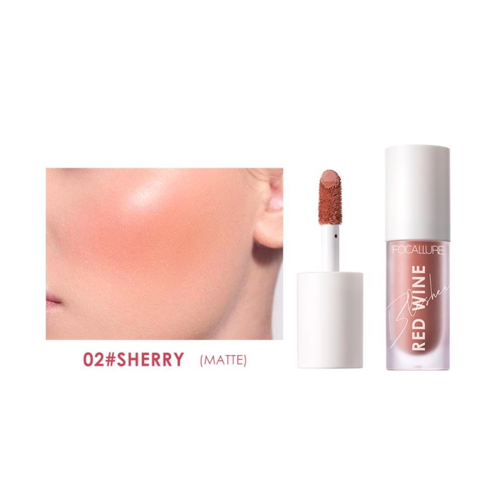 Focallure Hangover Red Wine Blusher B02 FA-89 #EN-FA-89-B02-2