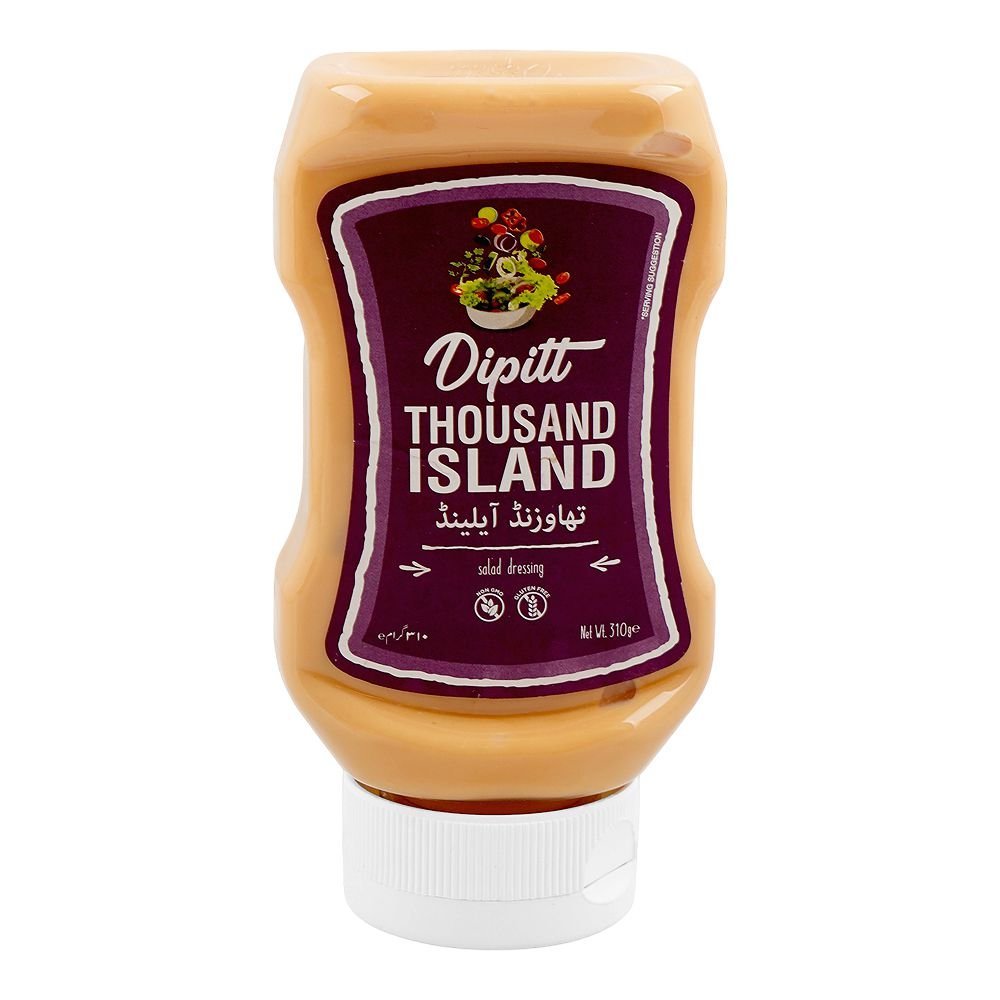 Dipitt Thousand Island Sauce, Gluten Free, 310g