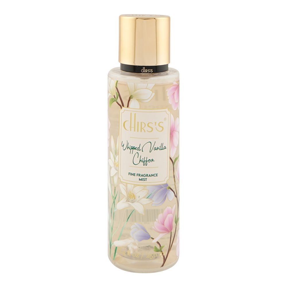 Chirs's Whipped Vanilla Chiffon Fine Fragrance Mist, For Women, 250ml