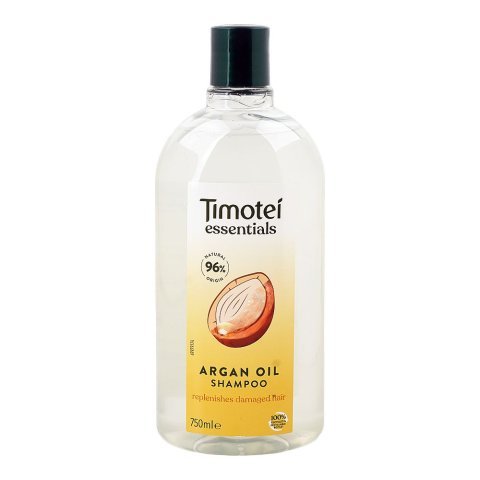 Timotei Essentials Argan Oil Shampoo, For Damaged Hair, 750ml