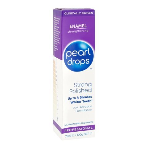 Pearl Drops Strong Polished Daily Whitening Toothpaste, 75ml