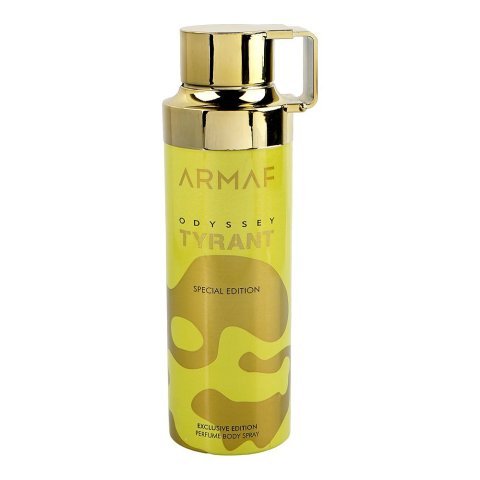 Armaf Odyssey Tyrant Special Edition Perfumed Body Spray, For Men, 200ml