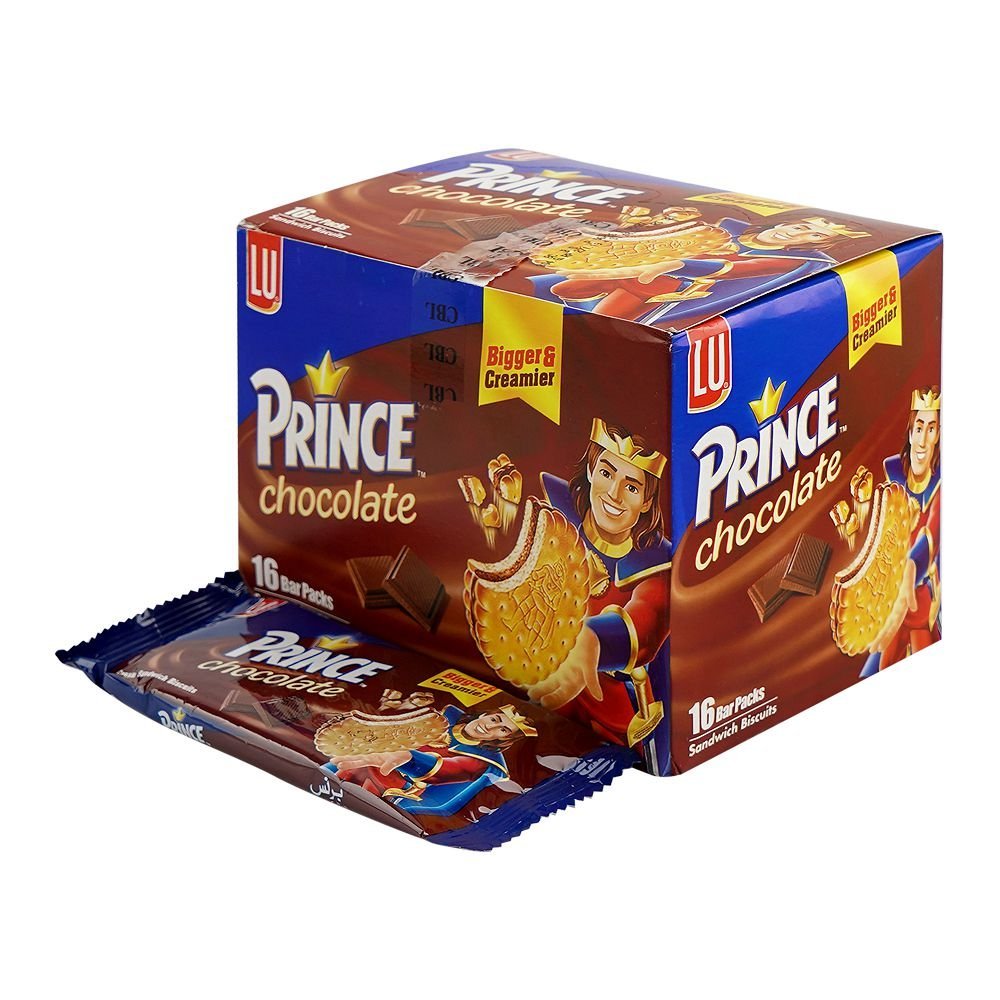 LU Prince Chocolate Biscuit, 20 Bar Pack Box