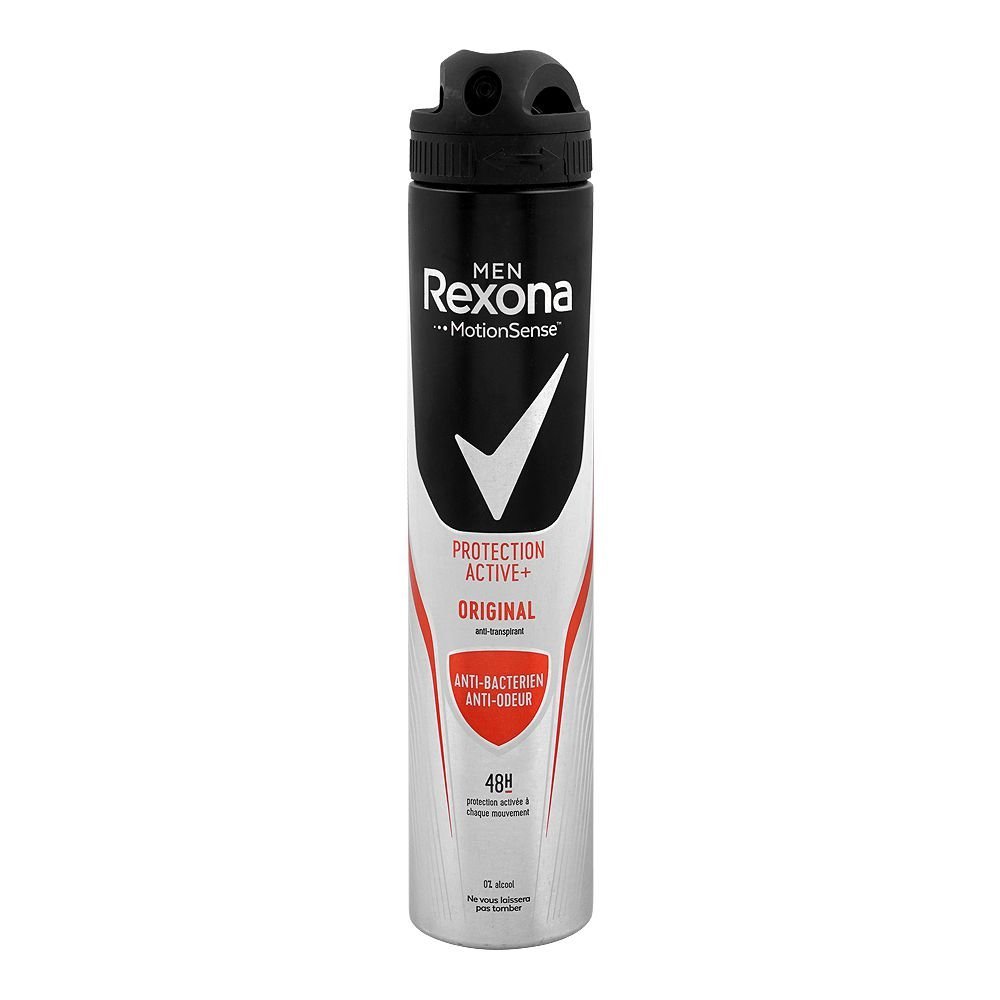 Rexona Men Motion Protection Active+Original 48H Body Spray, Anti-Perspirant, 200ml
