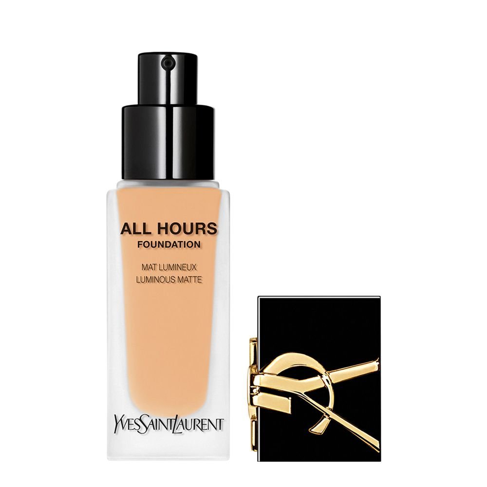 Yves Saint Laurent All Hours Liquid Foundation, Full Coverage, Luminous Matte, SPF-39, PA+++, 25ml, LN9
