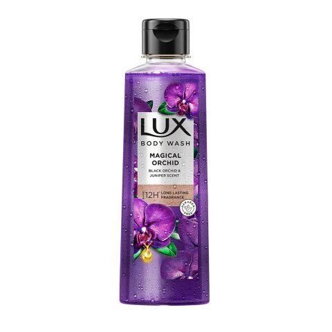 Lux Magical Orchid Black Orchid & Juniper Scent Body Wash, Paraben Free, 520ml