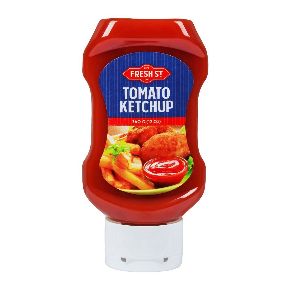 Fresh Street Tomato Ketchup, 12oz, 340g, Up/down Bottle