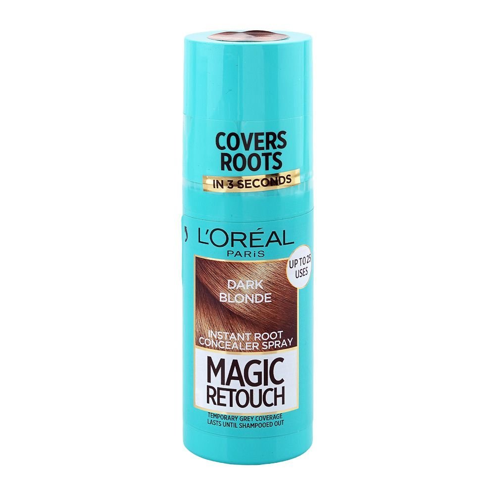 L'Oreal Paris Magic Retouch Instant Root Concealer Spray, Dark Blond, 75ml