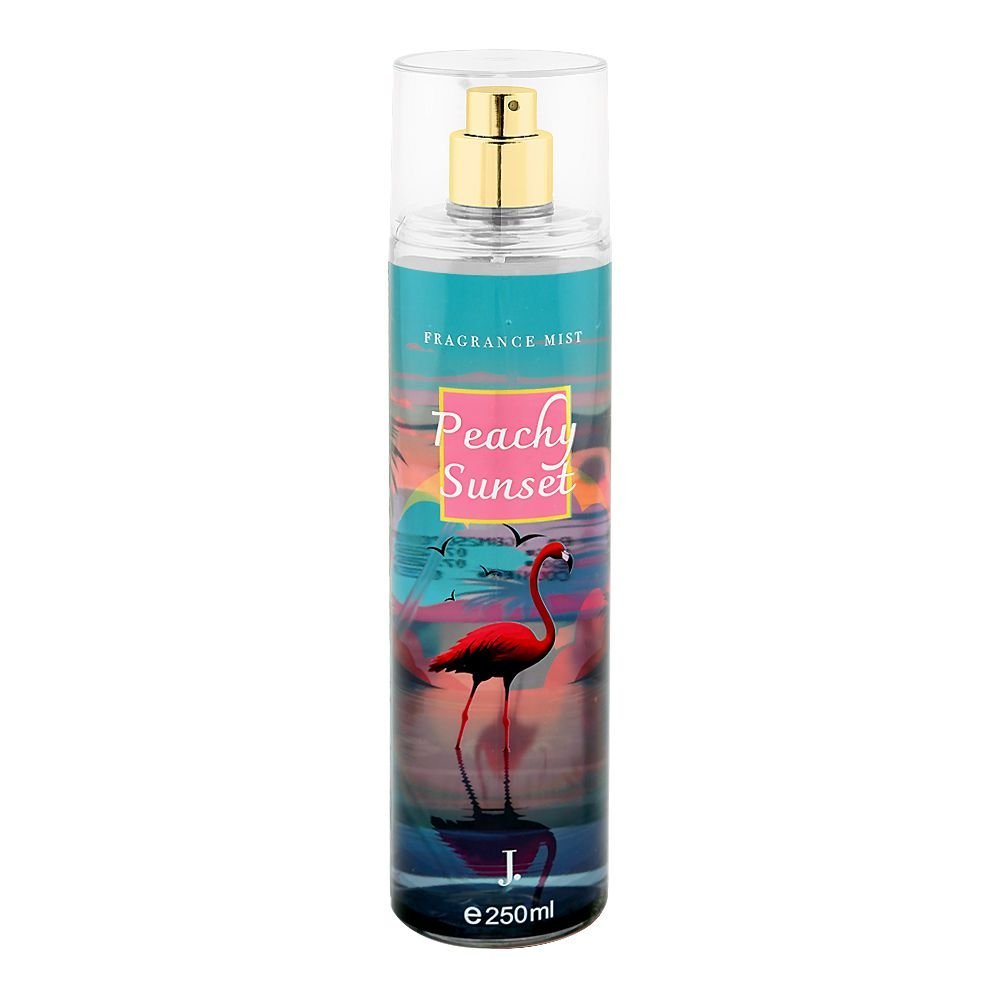Junaid Jamshed J. Peachy Sunset Fragrance Mist, For Women, 250ml