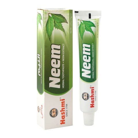 Hashmi Neem Herbal Toothpaste + Neem Extract, 70g