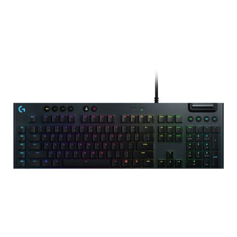 Logitech Light Sync RGB Mechanical Gaming Keyboard, Tactile, G813, 920-008995