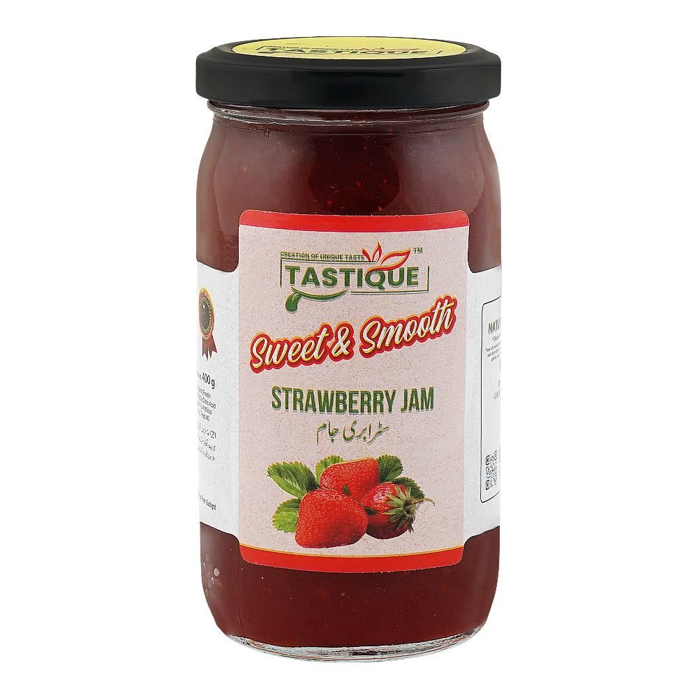 Tastique Sweet & Smooth Strawberry Jam, 400g
