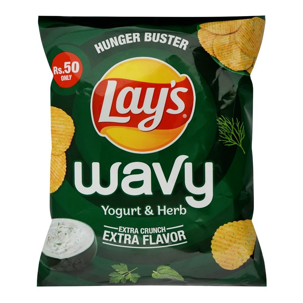 Lay's Wavy Yogurt & Herb, 30g