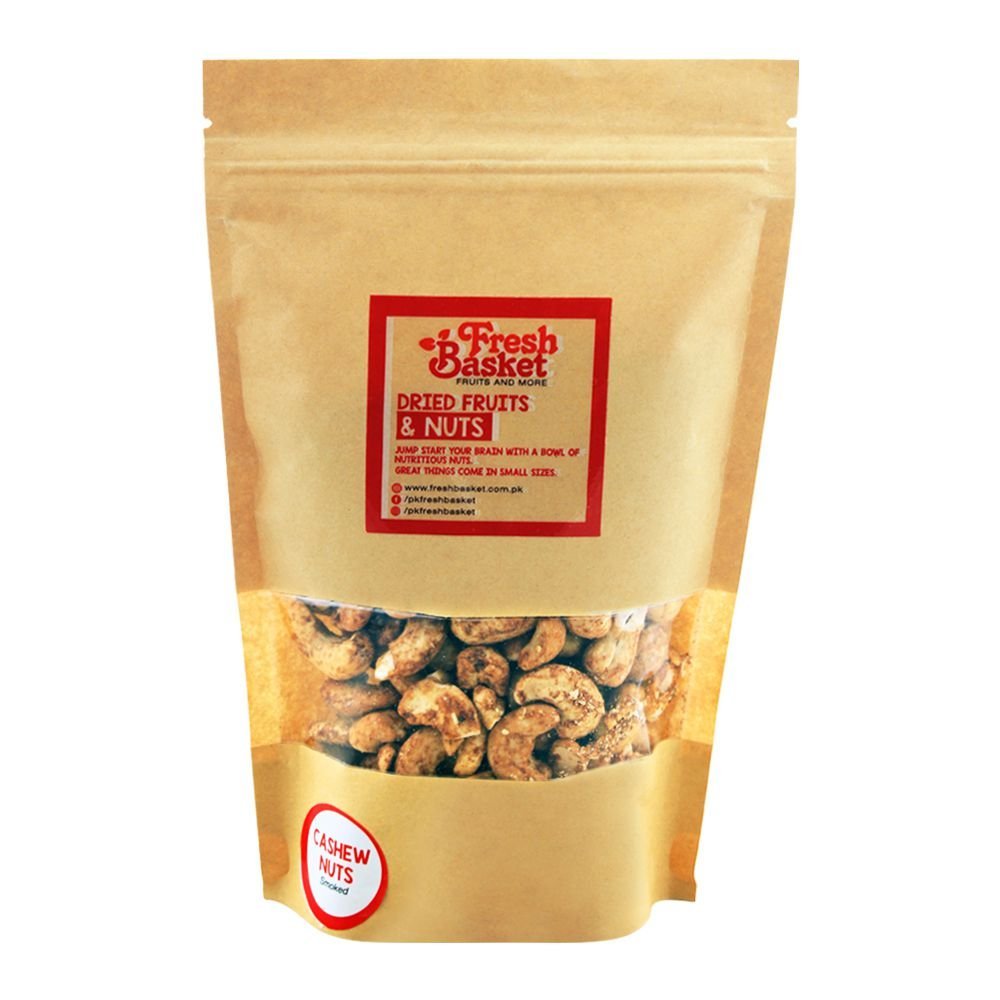Fresh Basket Cashew Nuts (Kajoo), Smoked, 250g