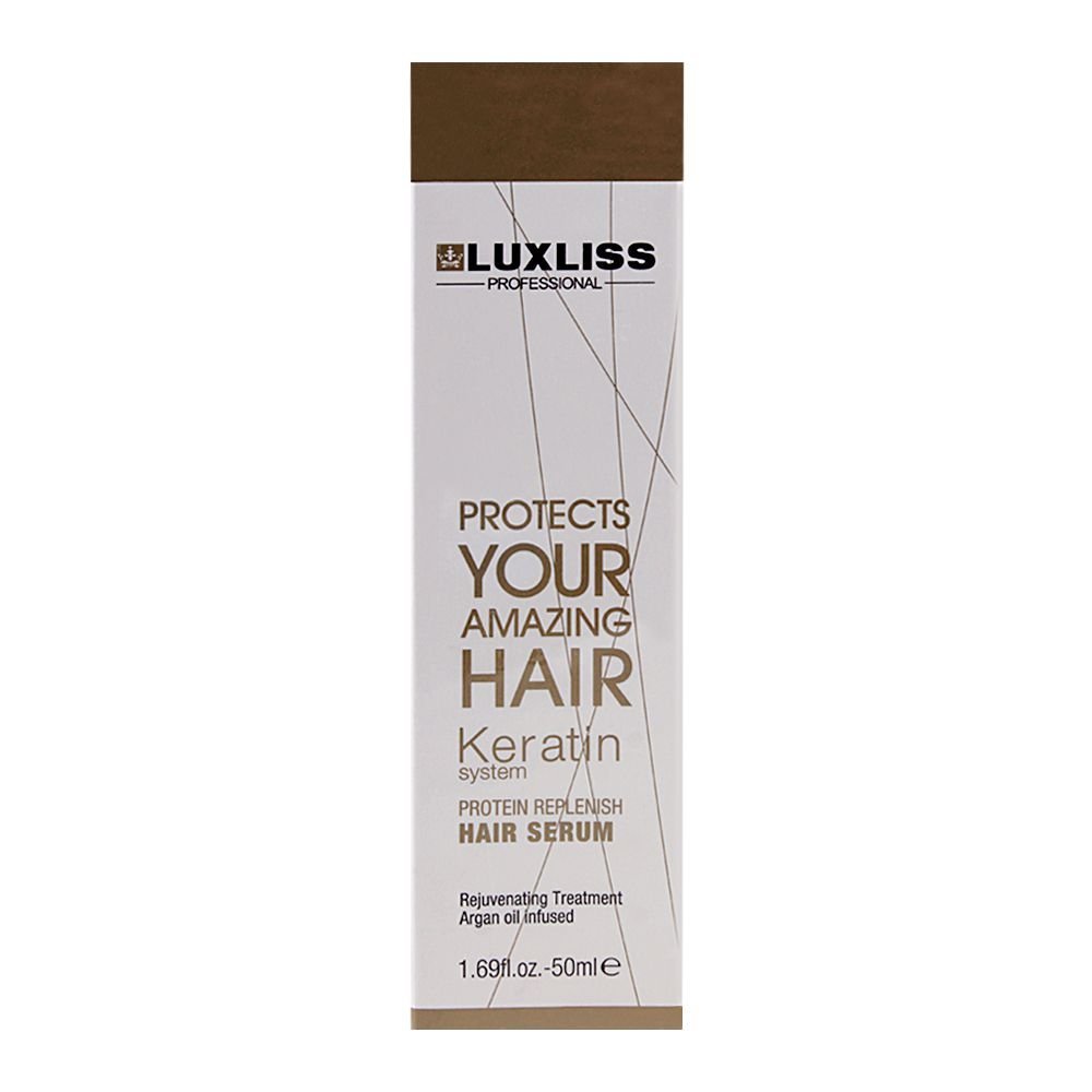 Luxliss Professional Keratin System Protein Replenish Hair Serum, 50ml