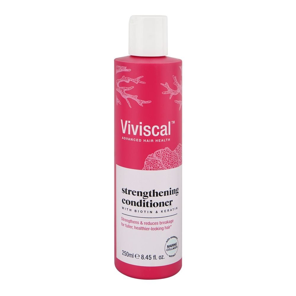 Viviscal Strengthening Conditioner, Biotin, Keratin, For Healthy Hair, 250ml