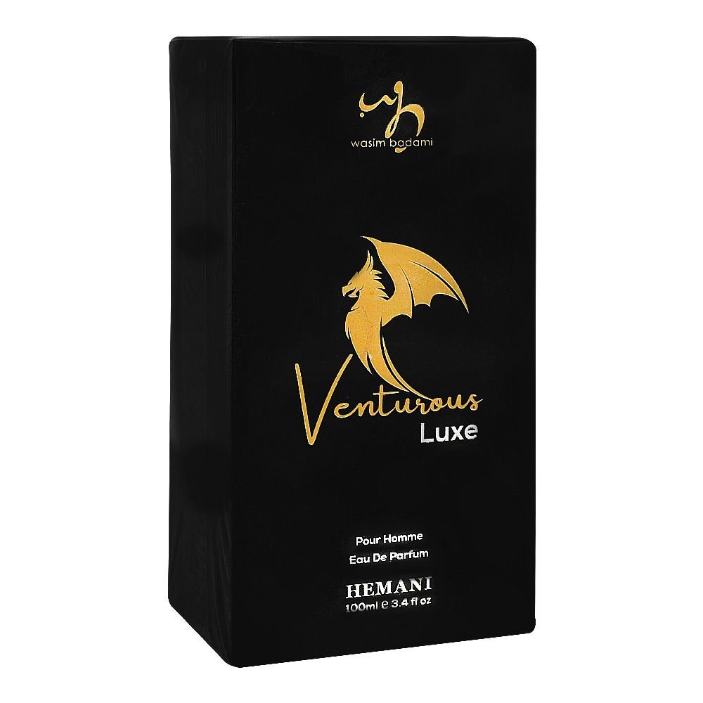 Wasim Badami Venturous Luxe Pour Homme, Eau De Parfum, For Men, 100ml