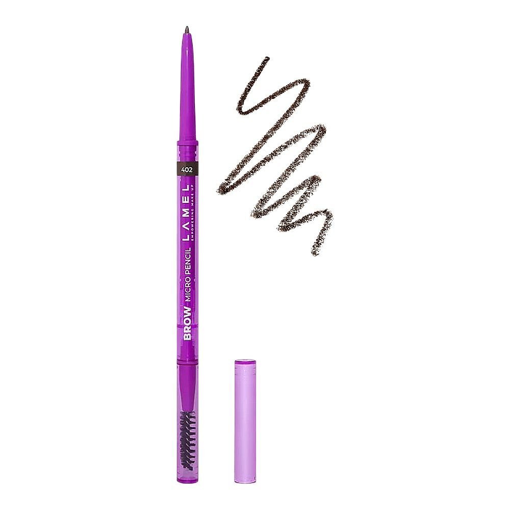 Lamel Brow Micro Eye Pencil, 402 Brunette