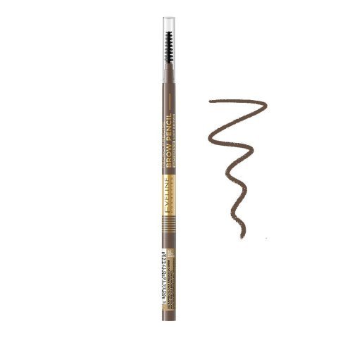 Eveline Micro Precise Eye Brow Pencil Waterproof, Soft Brown