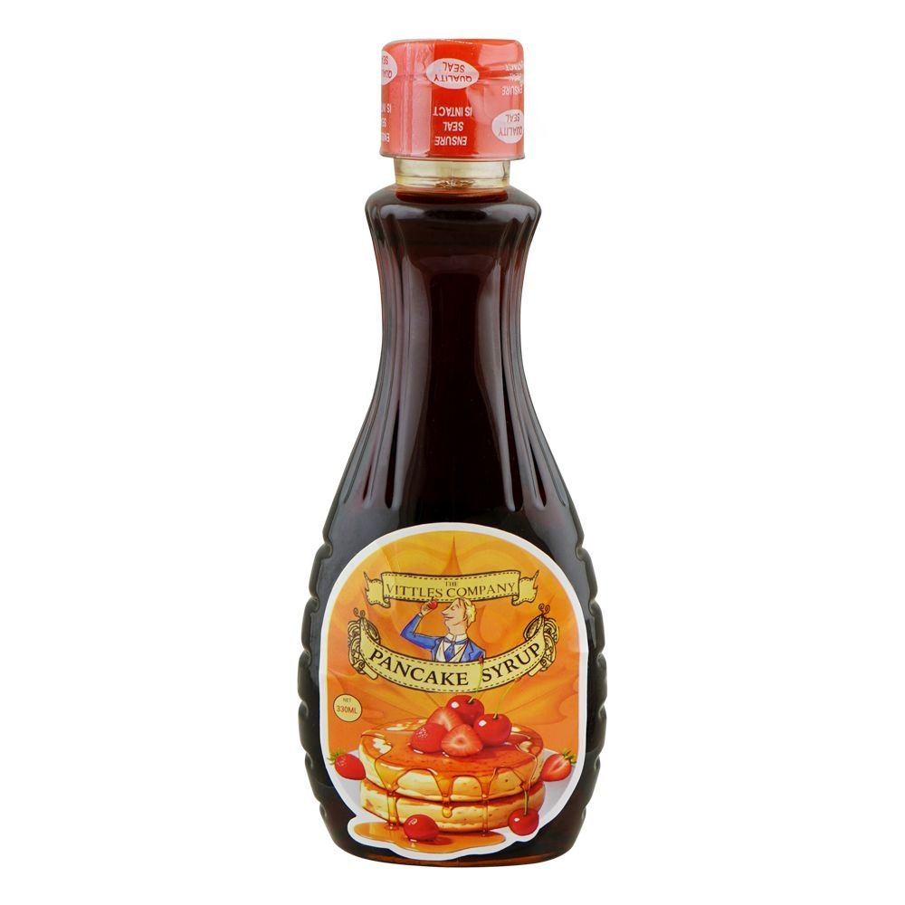 The Vittles Company Pancake Syrup Bottle, 330ml