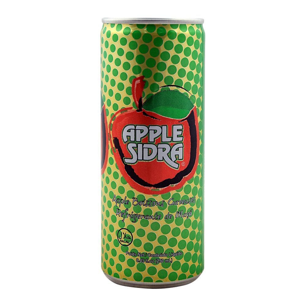 Pakola Apple Sidra Can 250ml, 12 Pieces