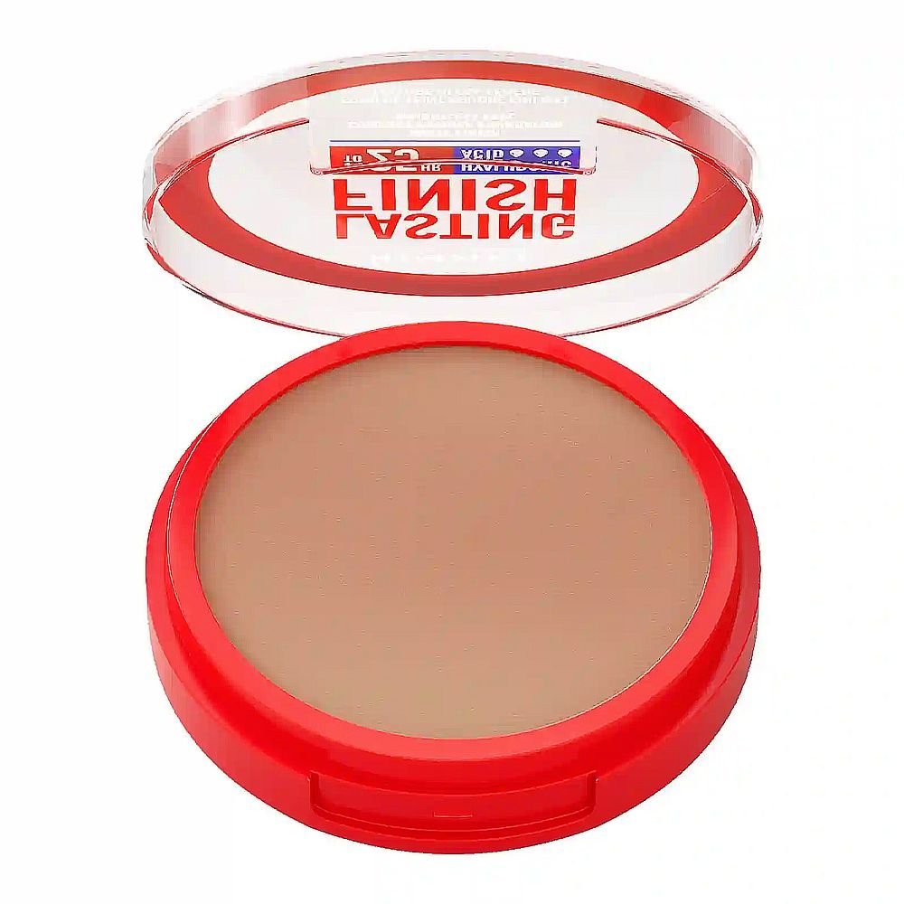 Rimmel Lasting Finish 25H Compact Powder Foundation with Hyaluronic Acid, Matte Finish, SPF20, 009 Honey