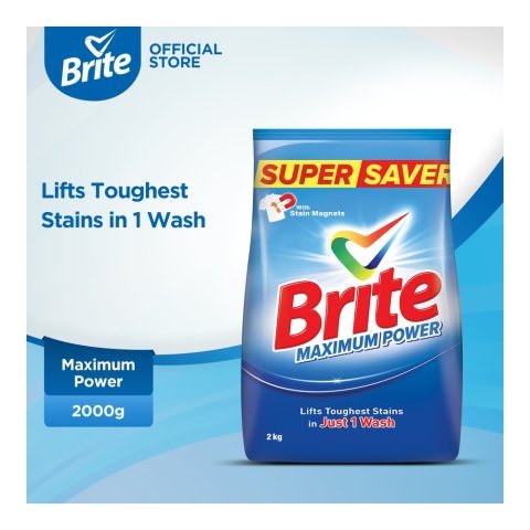 Brite Maximum Washing Power, 2KG