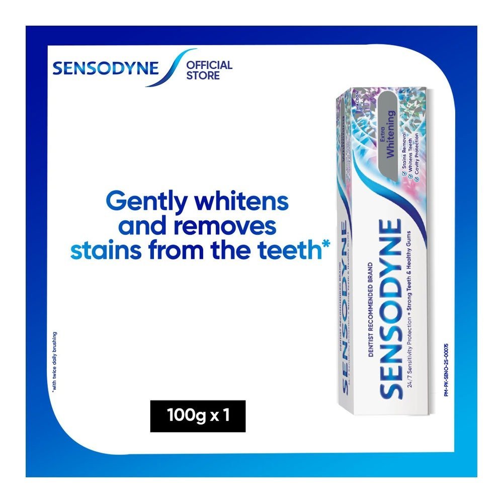 Sensodyne Extra Whitening Toothpaste, 100g