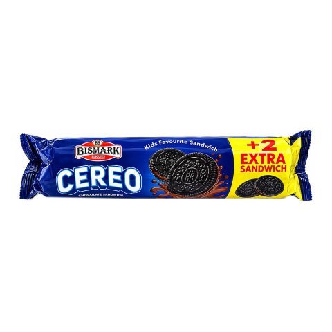 Bismark Cereo Chocolate Sandwich Biscuit, 117g