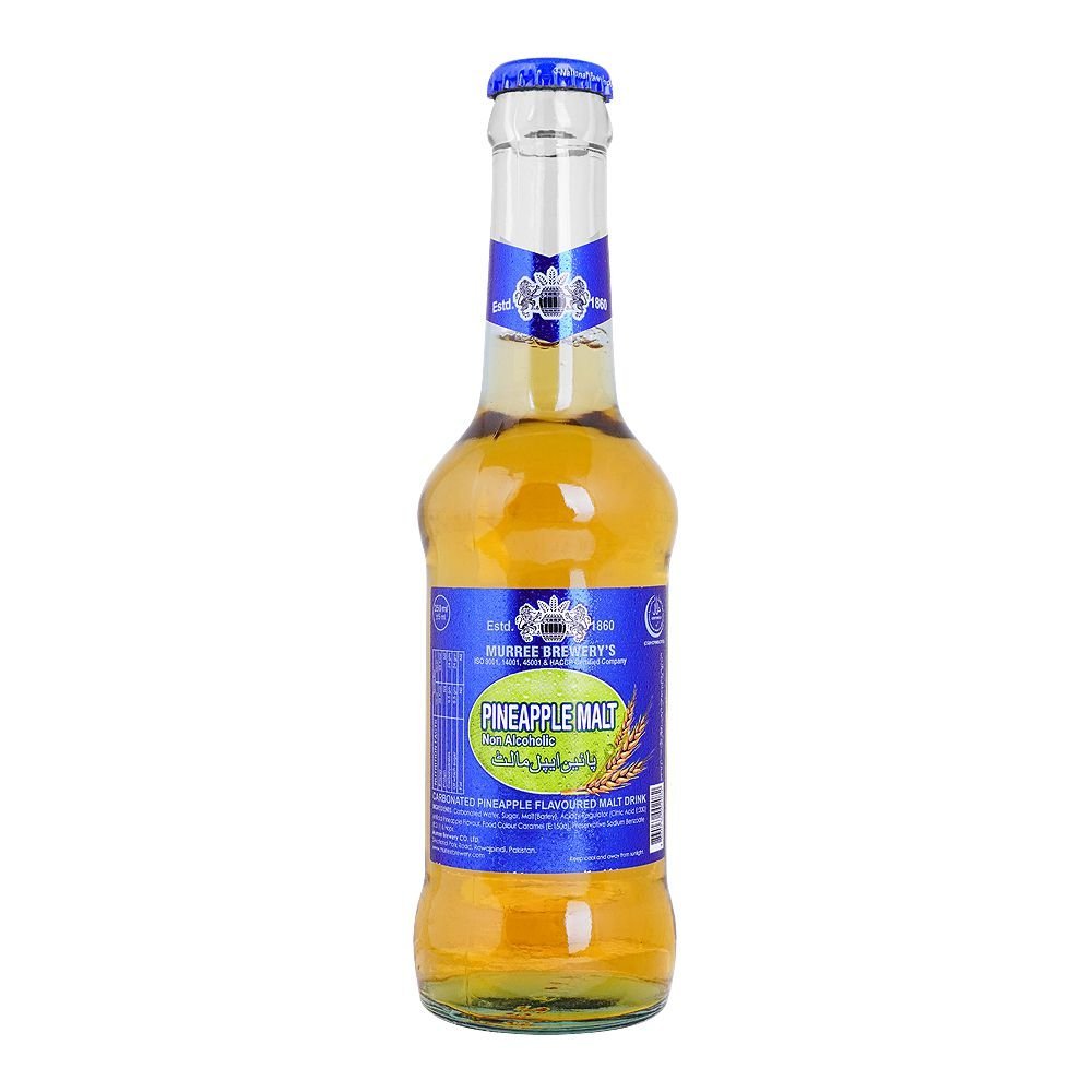 Muree Brewery`S Pineapple Malt 250ml Bottle