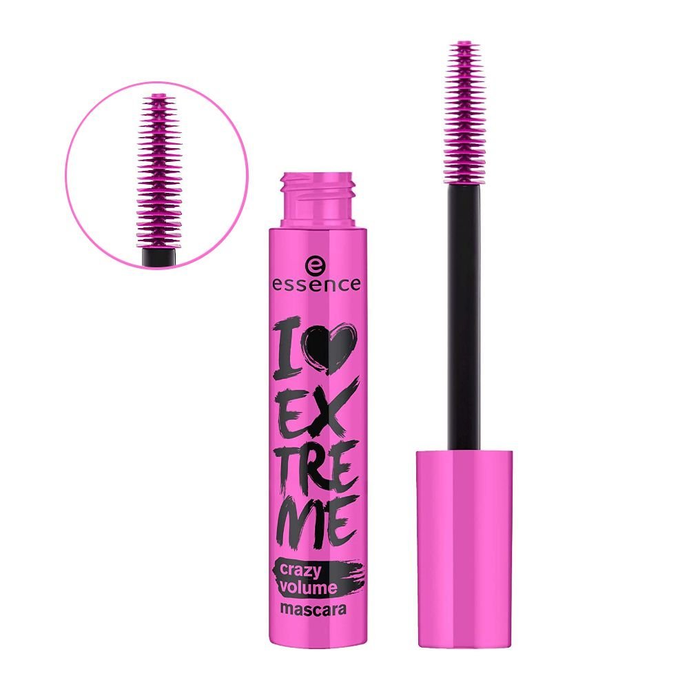 Essence I Love Extreme Crazy Volume Mascara, Black